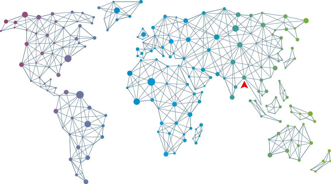 Company location map